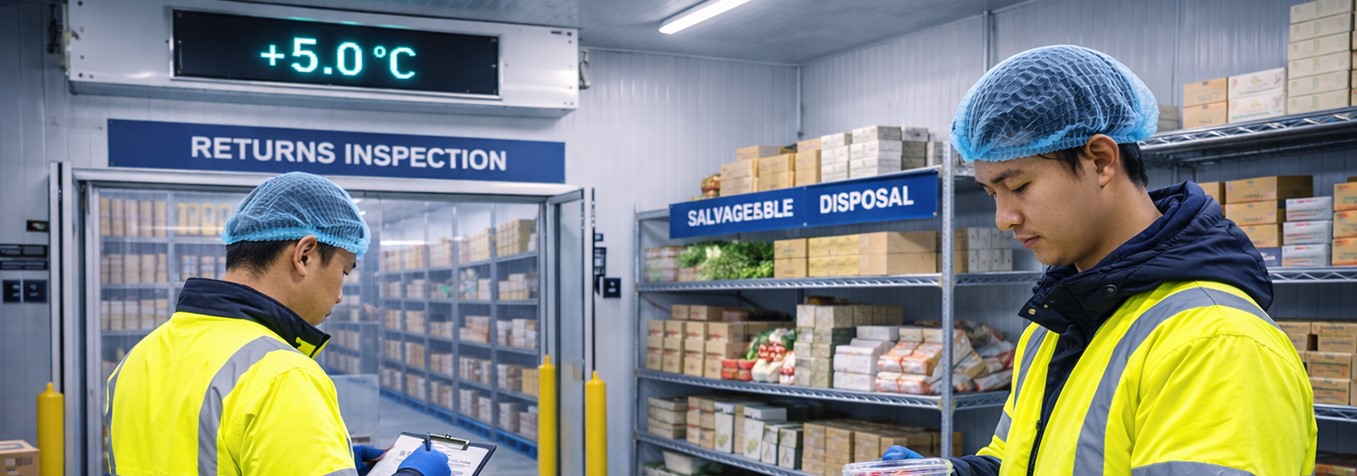 Cold Room Design for Returns and Reverse Logistics