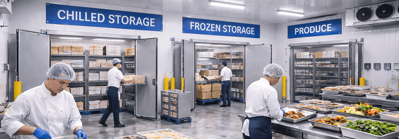 Industrial Cold Room Design for Centralised F&B Production Facilities