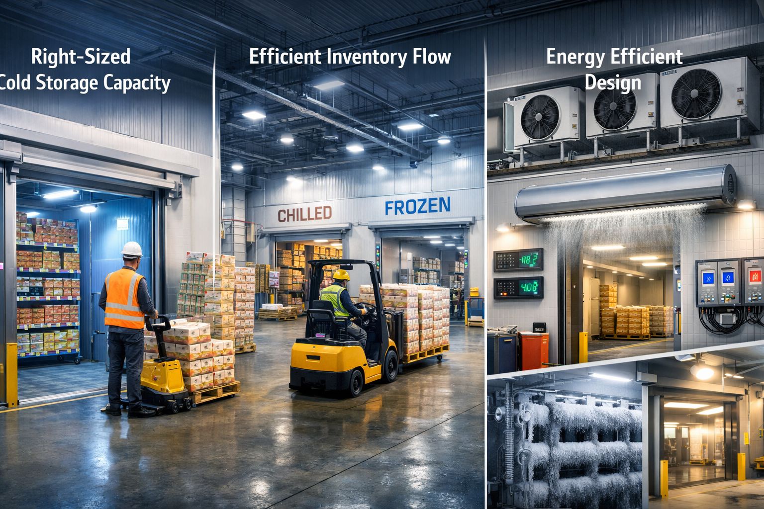 Cold Room Design for Regional Distribution Spoke Facilities