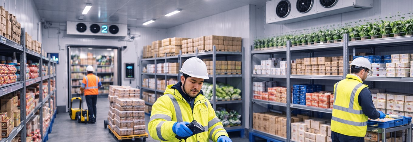 Cold Room Layout Strategies for Split-Case Picking Operations