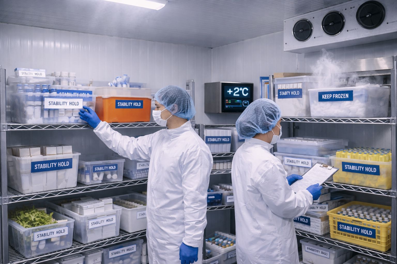 Designing Cold Rooms for Short-Term Stability Holding