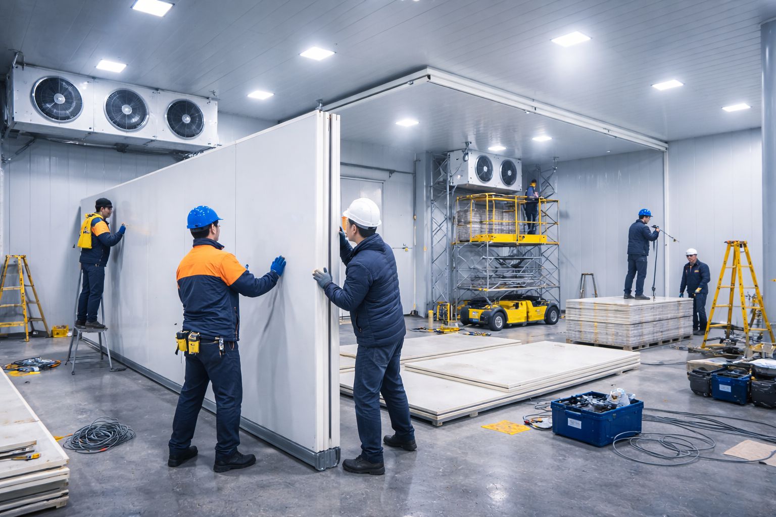 Cold Room Construction Timeline: What Logistics Companies Should Expect