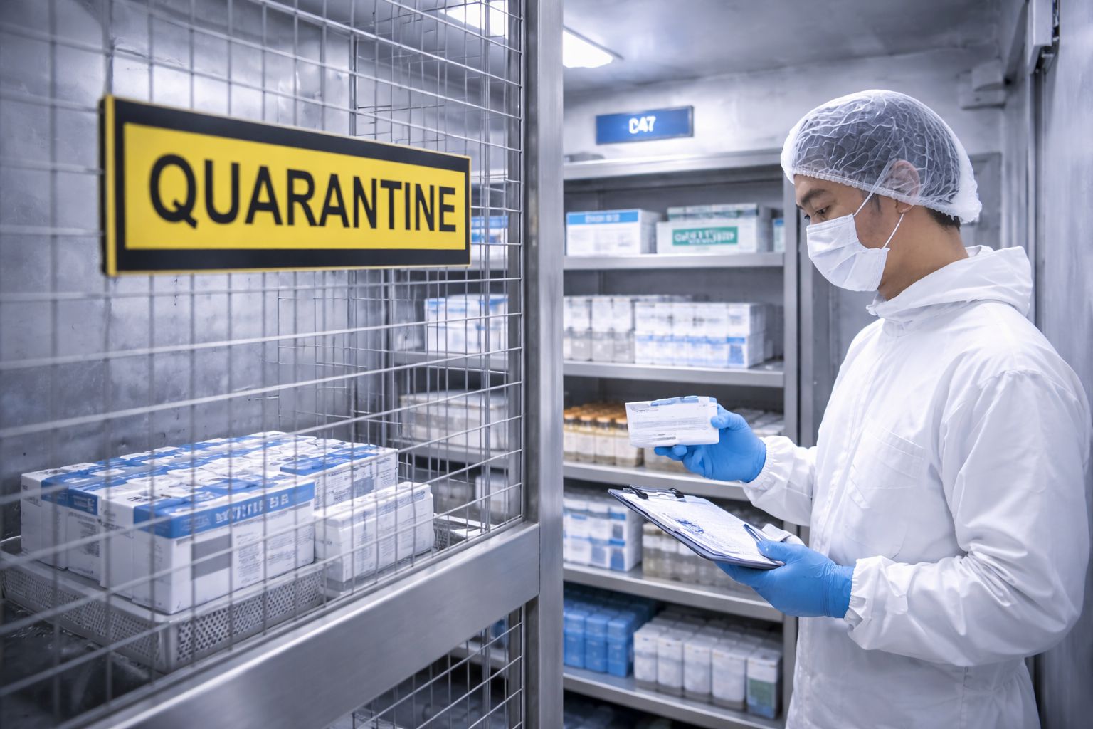 Cold Room Design for Pharmaceutical Quarantine and Holding Areas