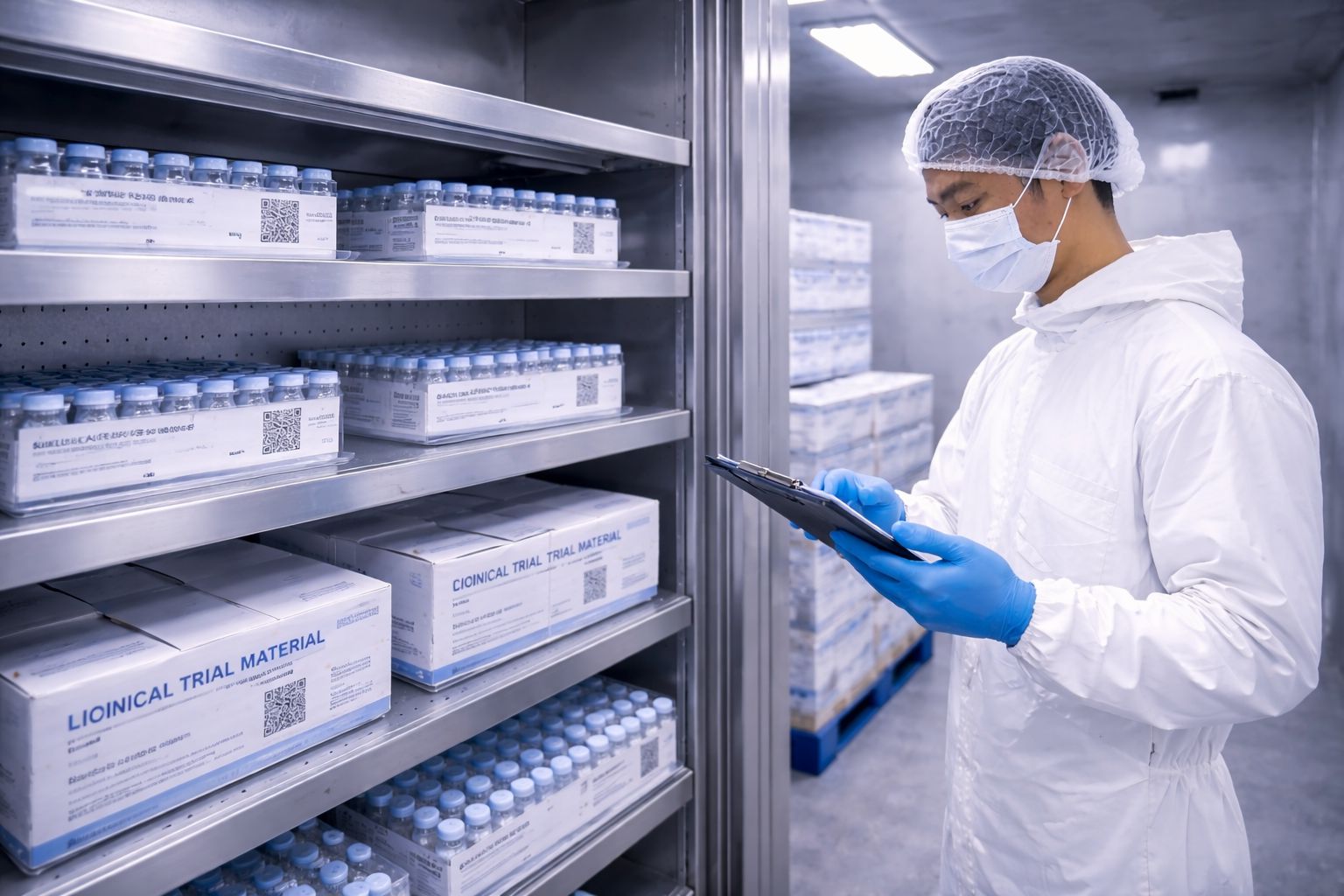 Cold Room Design for Clinical Trial Material Storage