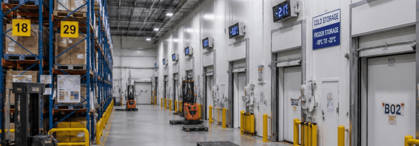 Cold Room Design for Multi Temperature Distribution Centres in Singapore