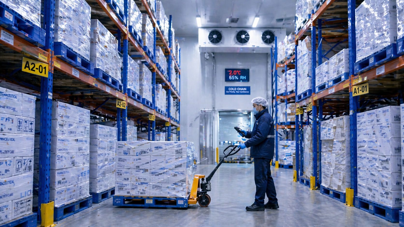 Cold Room Design for Pharmaceutical Bulk Storage and Distribution Hubs