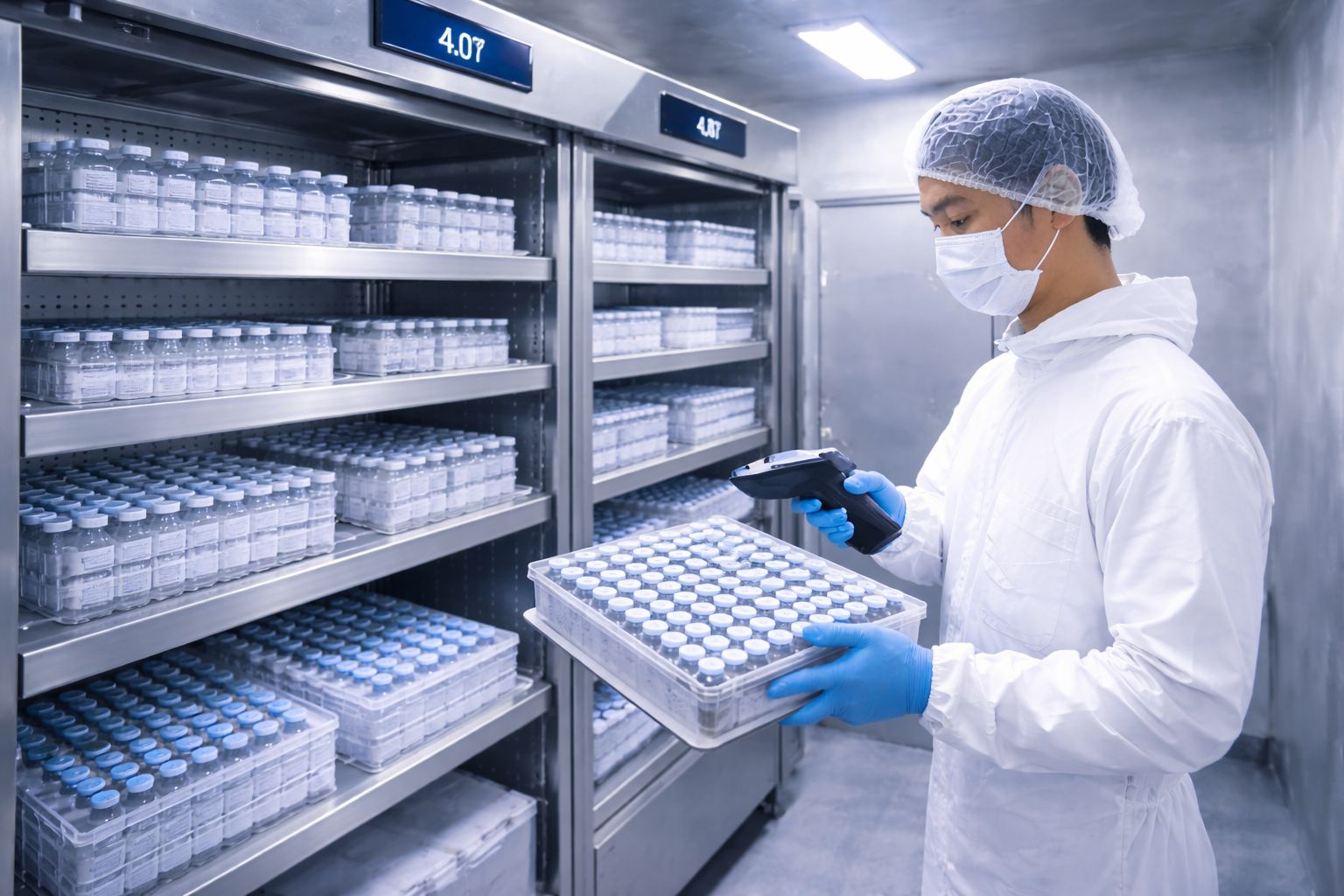 Cold Room Design for Temperature-Sensitive Vaccine Distribution